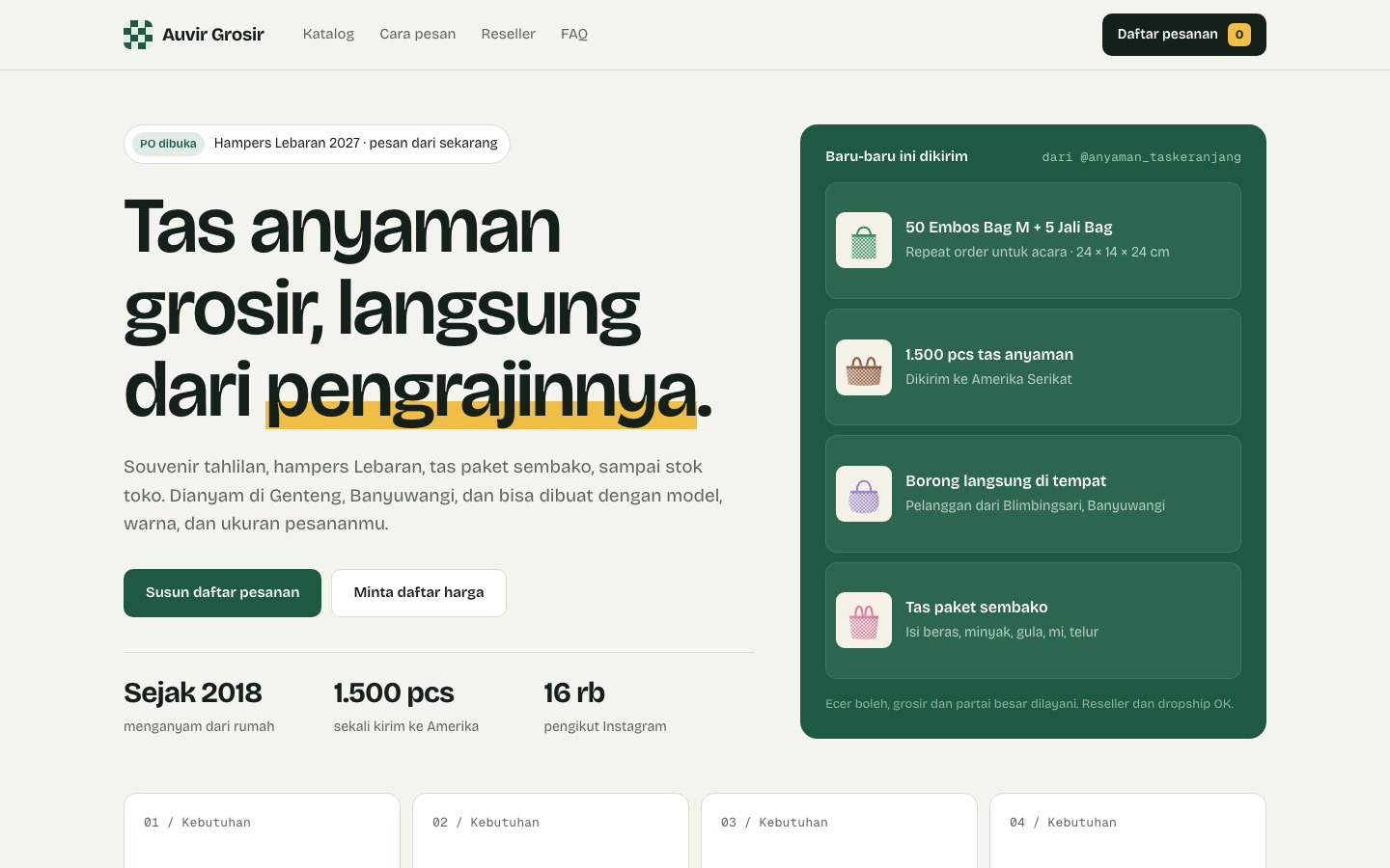 Pratinjau Opsi 2